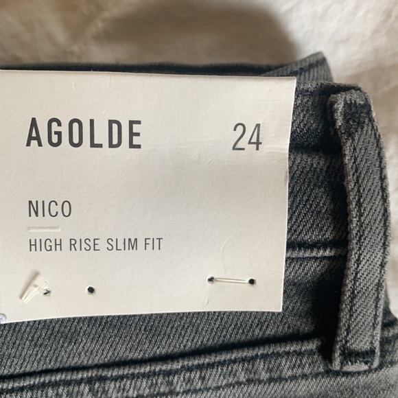 NWT Agolde “Nico” Jeans - Picture 4 of 9